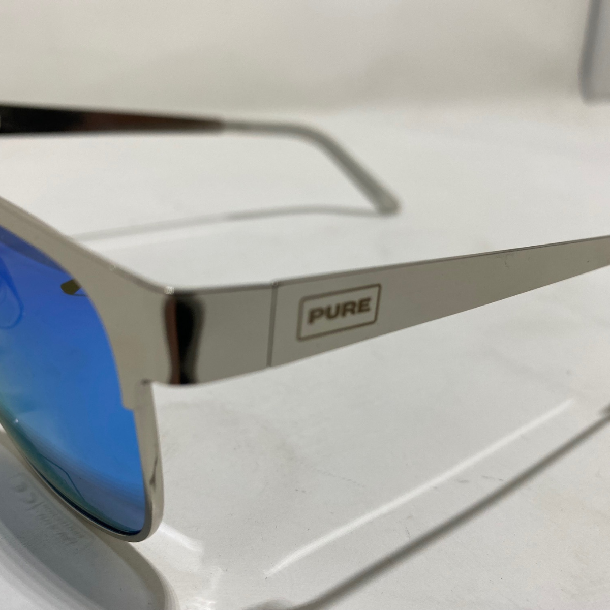 PM Sunglasses Silver Blue