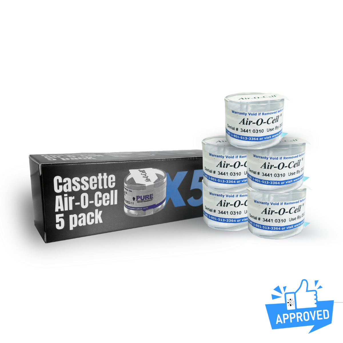 Air Quality Cassette (5 PACK)