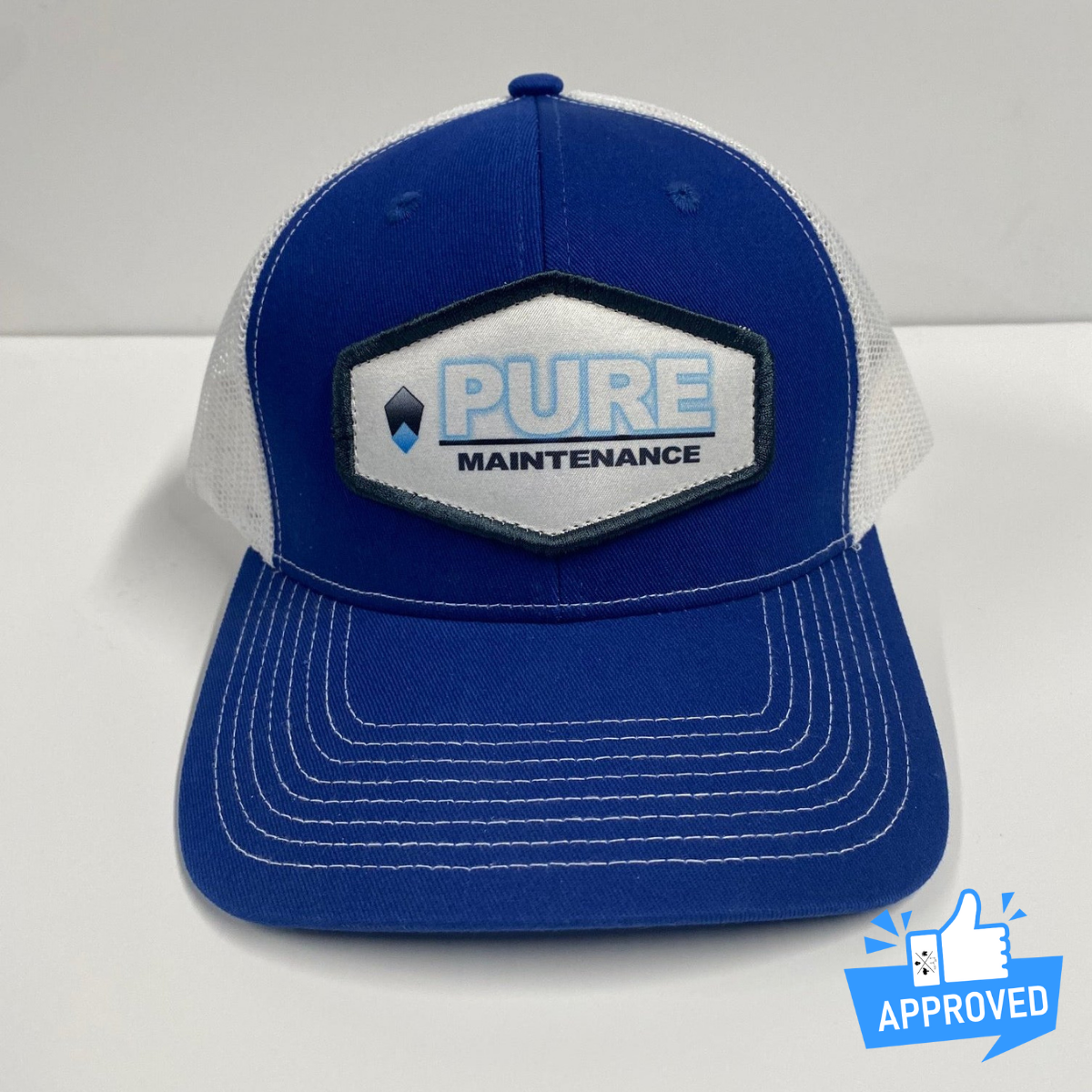 Pure Patch hat - blue