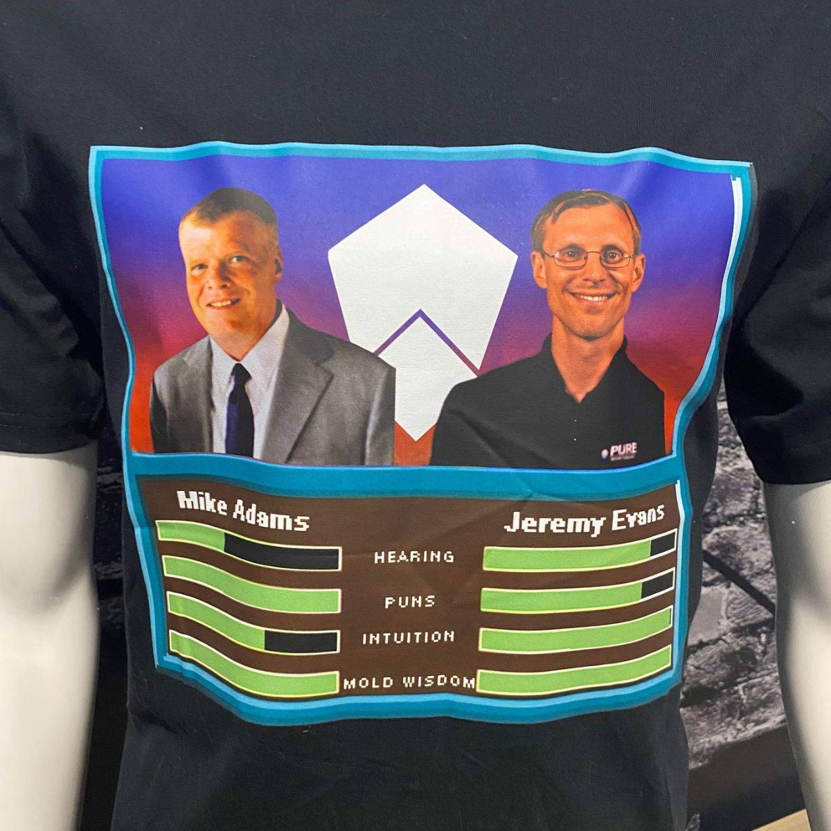 PM Mold Matters T-shirt and Bobble Heads