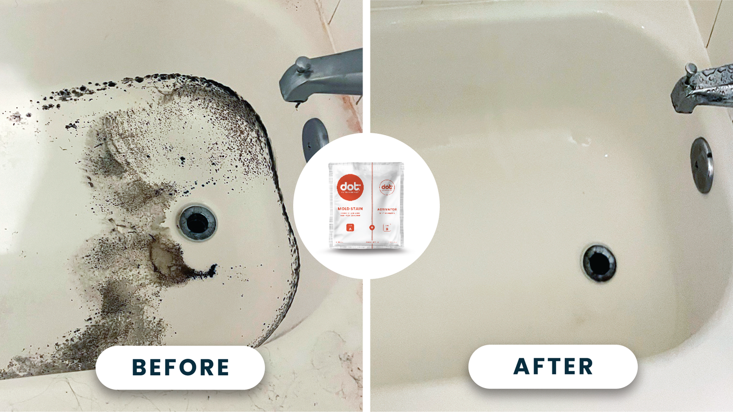 DOT   Light Mold Stain & Surface Cleaner 1 Gallon