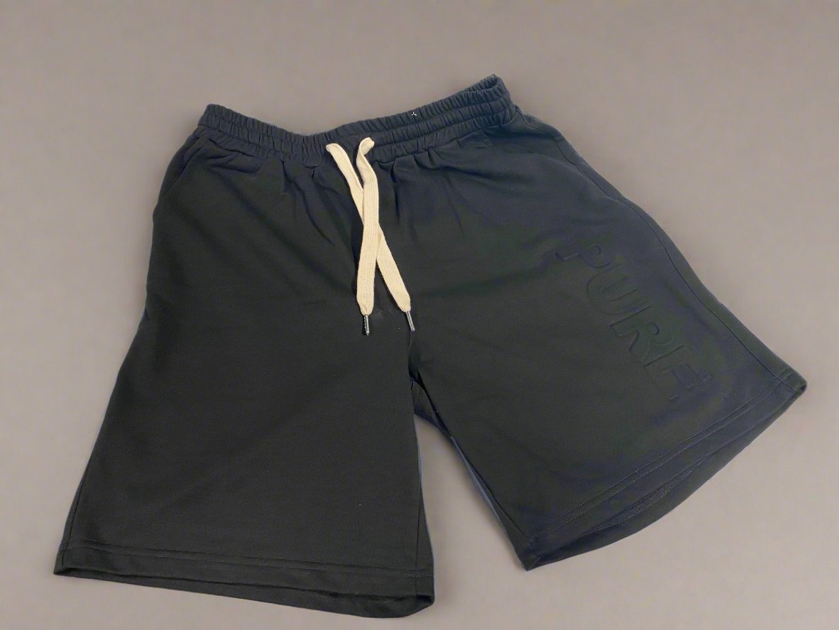 Shorts - Embossed Pure logo BLACK