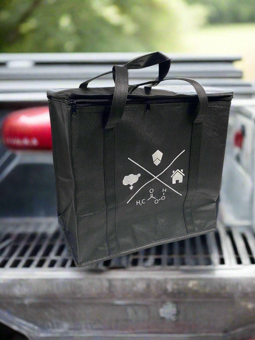 Black collapsible cooler