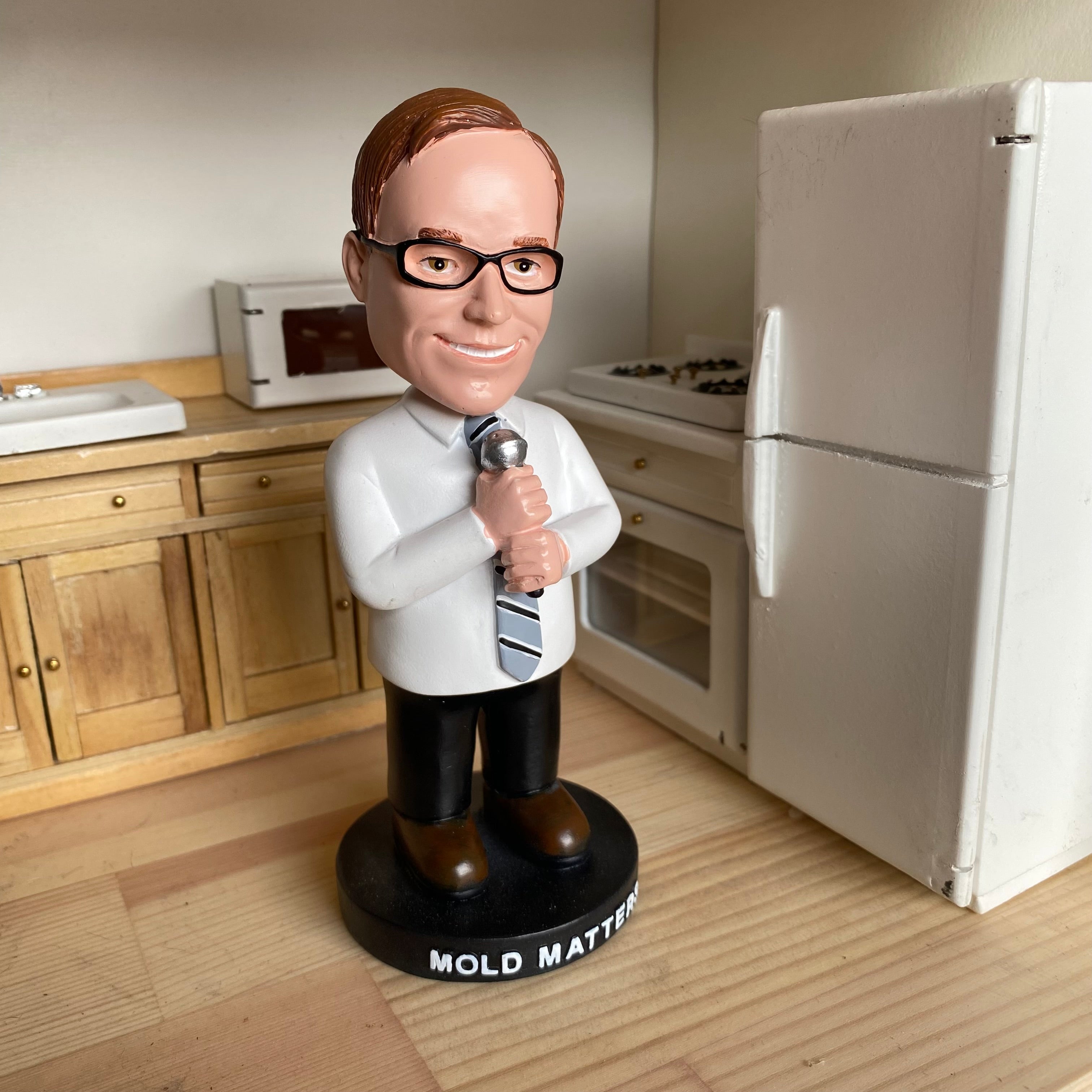 PM Mold Matters T-shirt and Bobble Heads