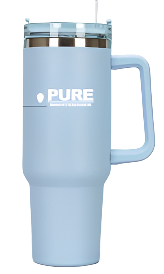 Stainless Steel tumbler with Straw 40oz.