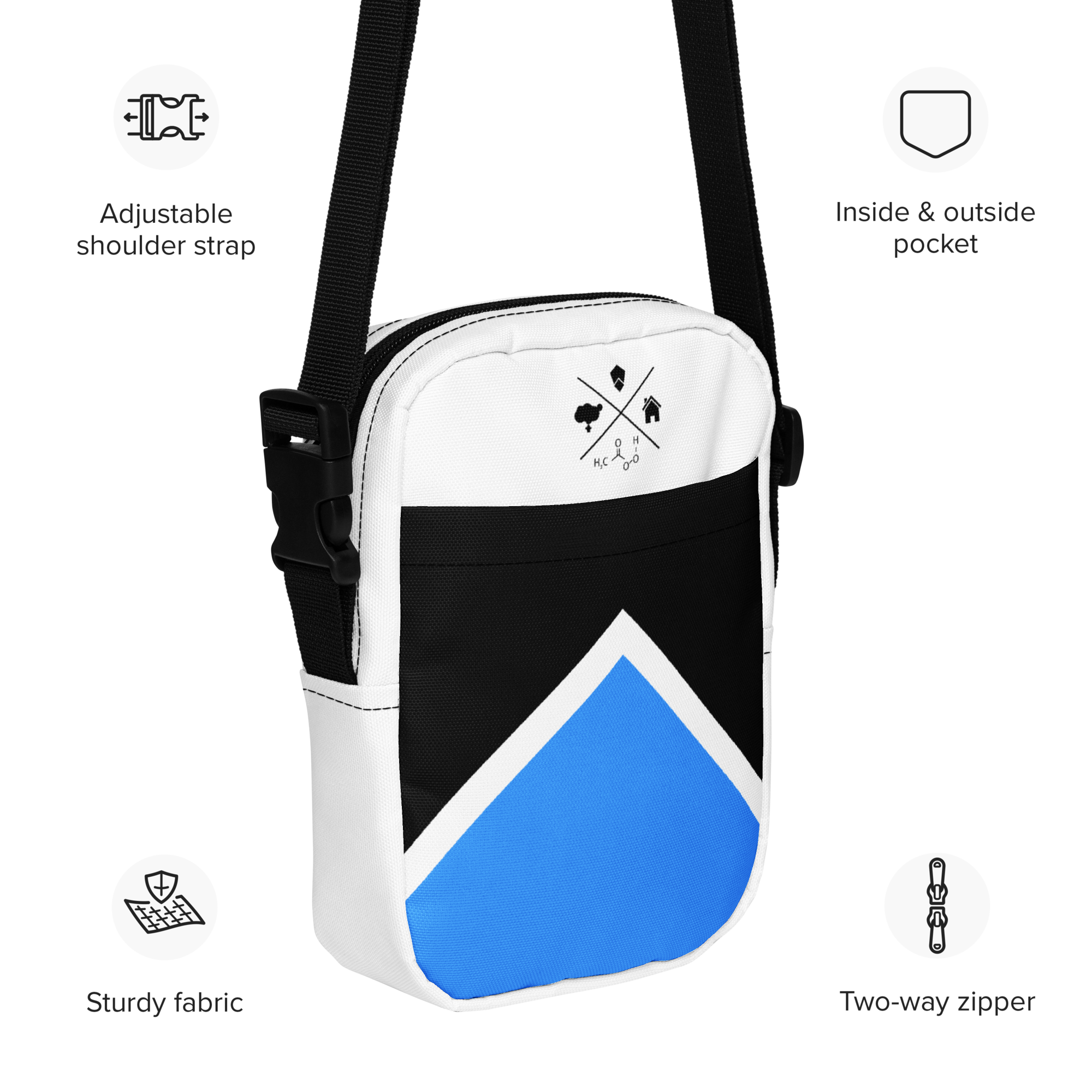 Utility crossbody bag