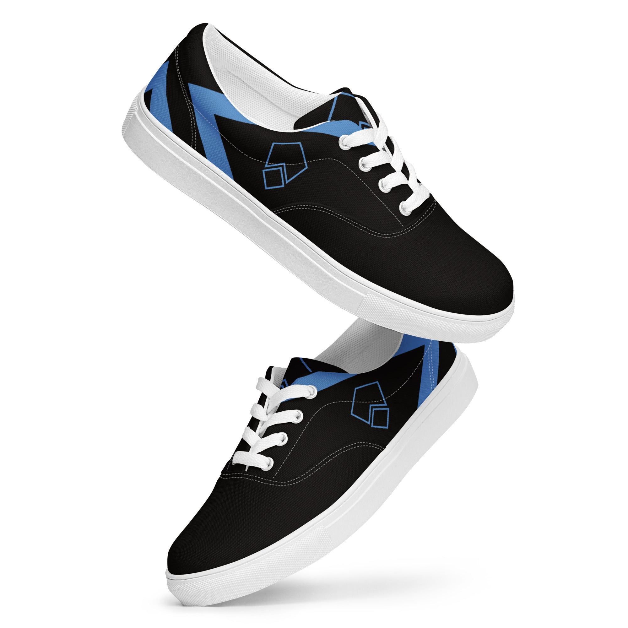 Men’s lace-up canvas shoes