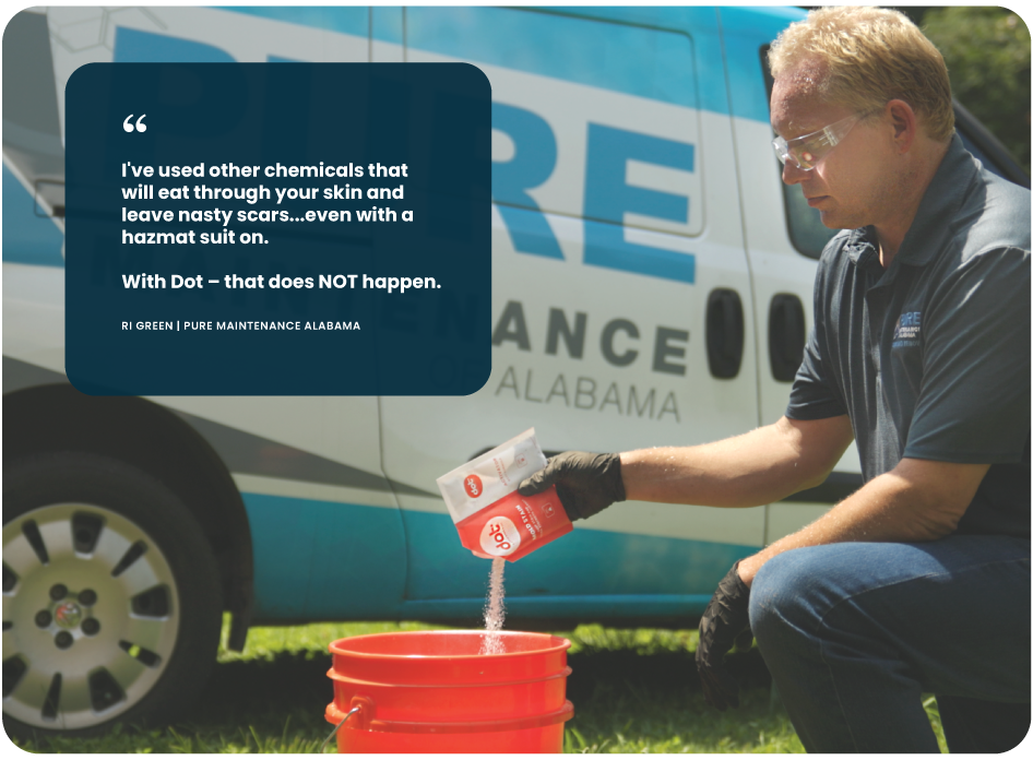 DOT Deep Mold Stain & Extra Strength Cleaner 1 Gallon size