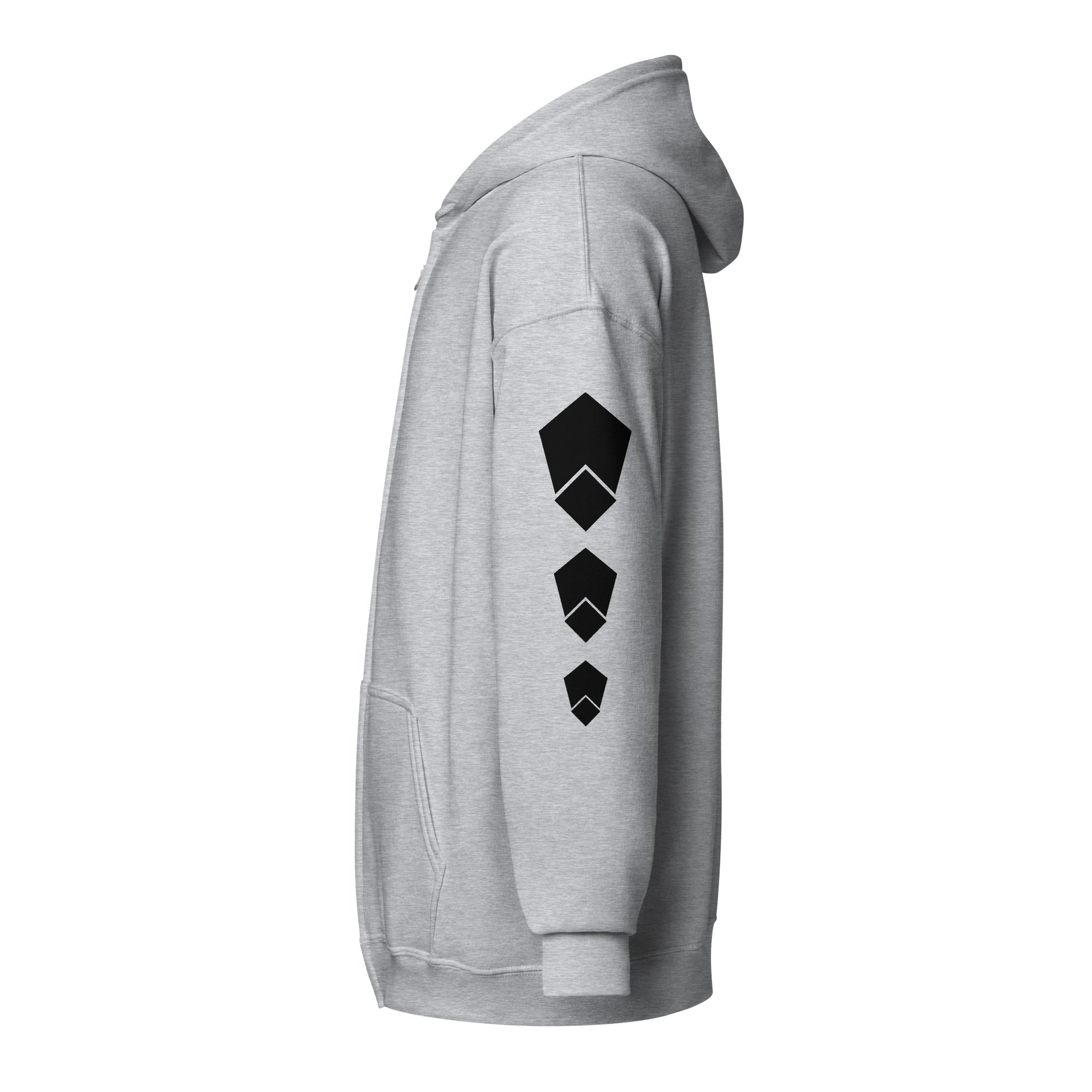 PURE DIAMOND Unisex heavy blend zip hoodie 3 Colors