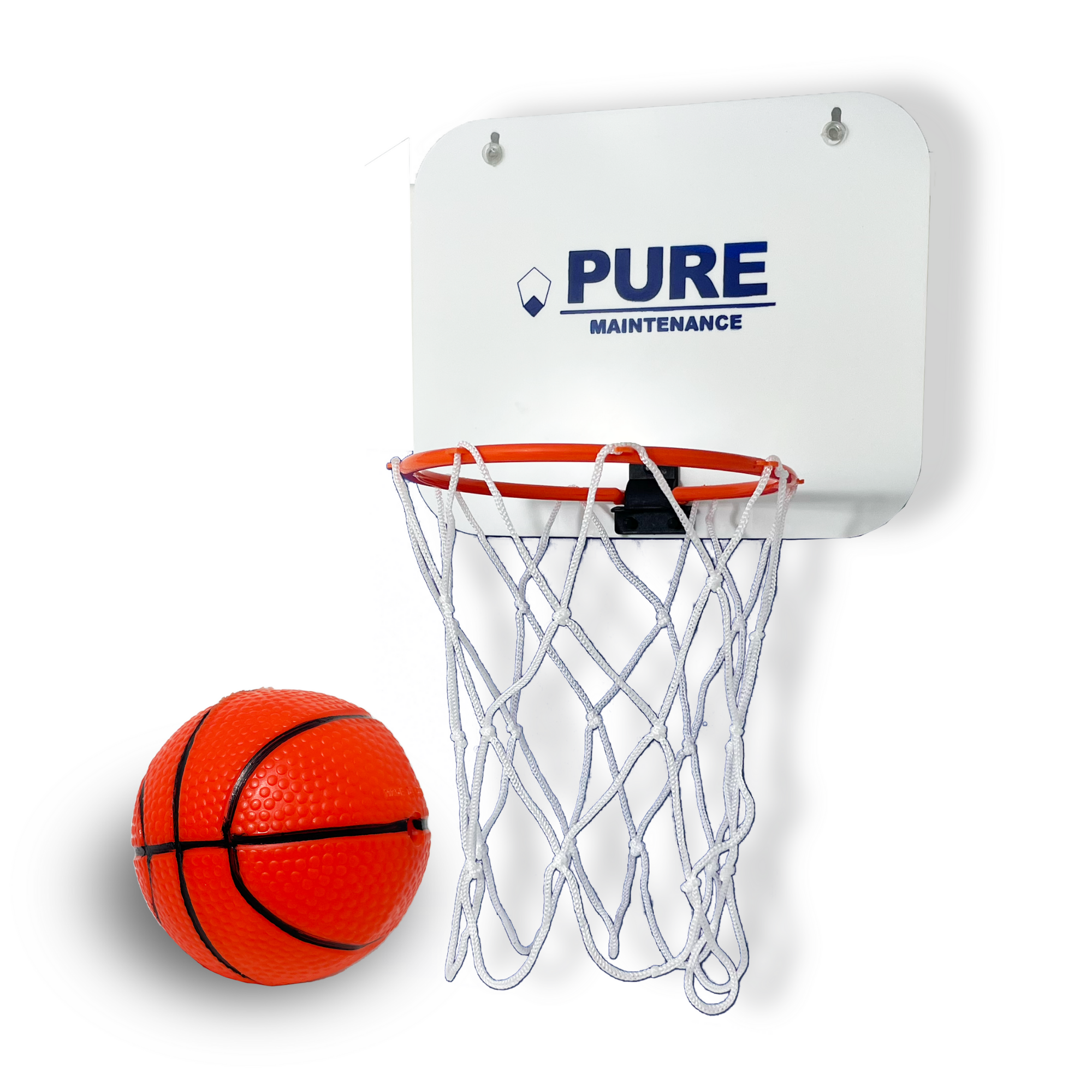 PM Mini basketball hoop and ball