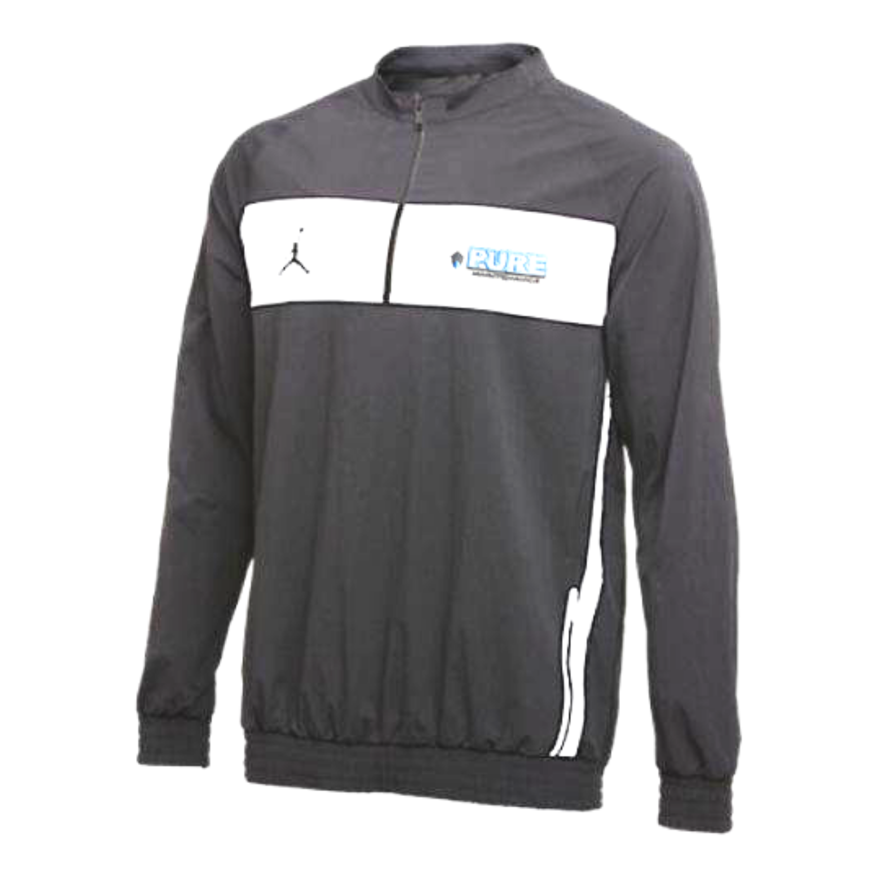 Pure Maintenance Jordan Gray 1/4 zip with side zippers DISCONTINUED