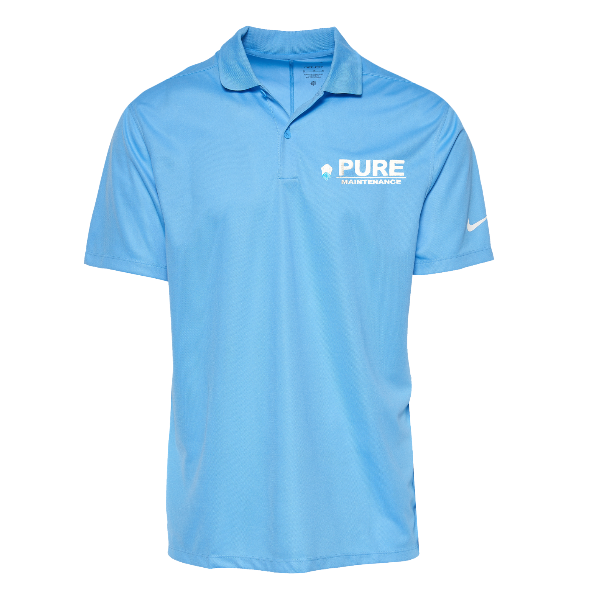 Nike Blue Pure Maintenance Polo DISCONTINUED