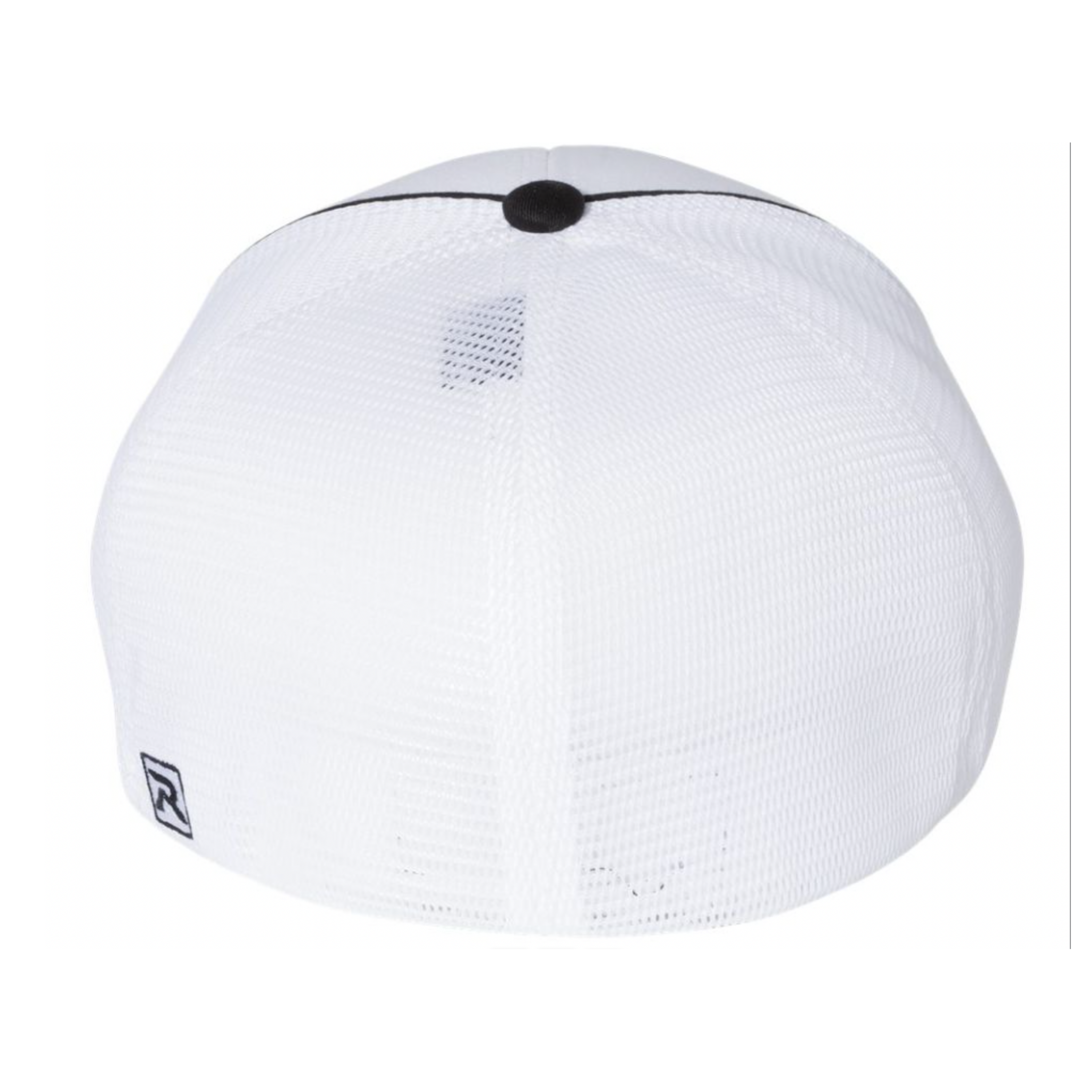 White Hat with Black Trim