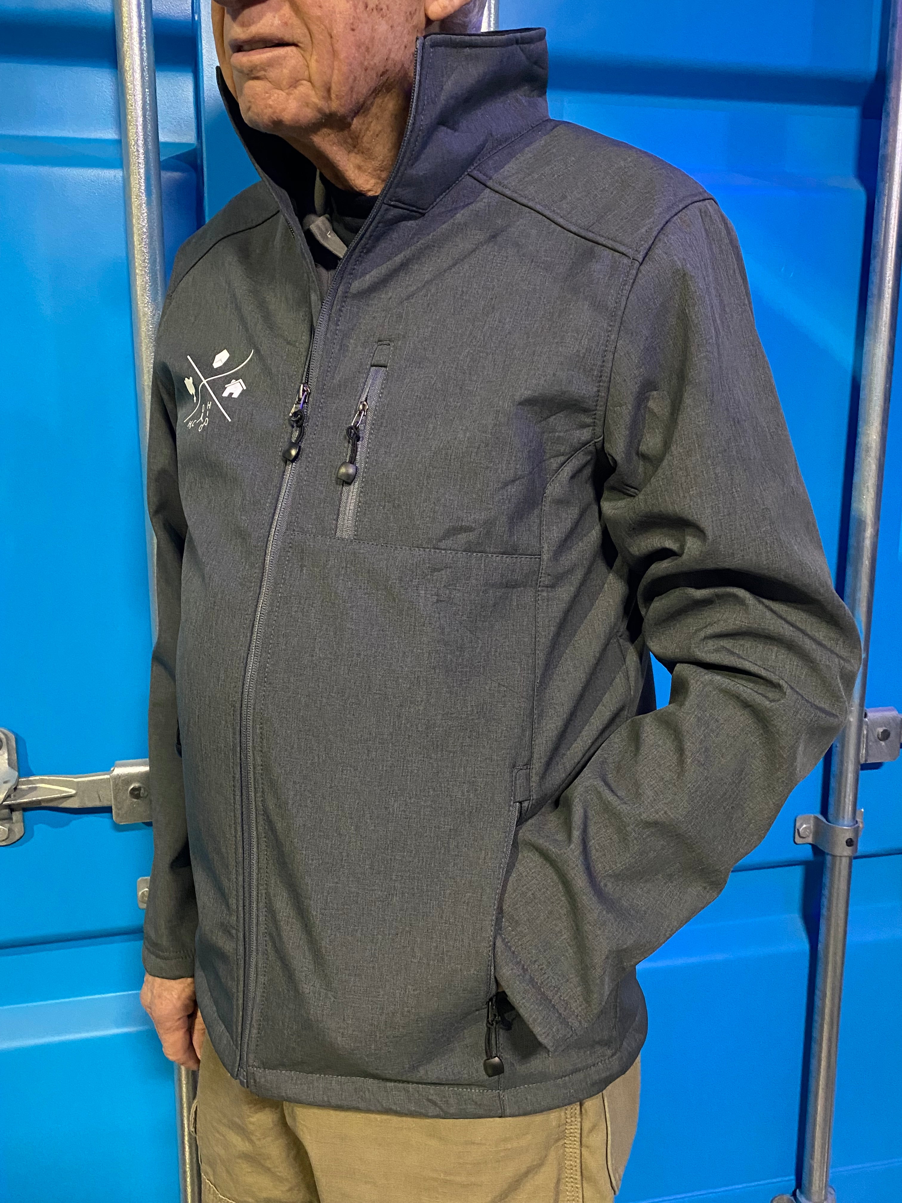 UNISEX MID-WEIGHT JACKET, LICENCEES ONLY- Universal logo with optional PM arm logo