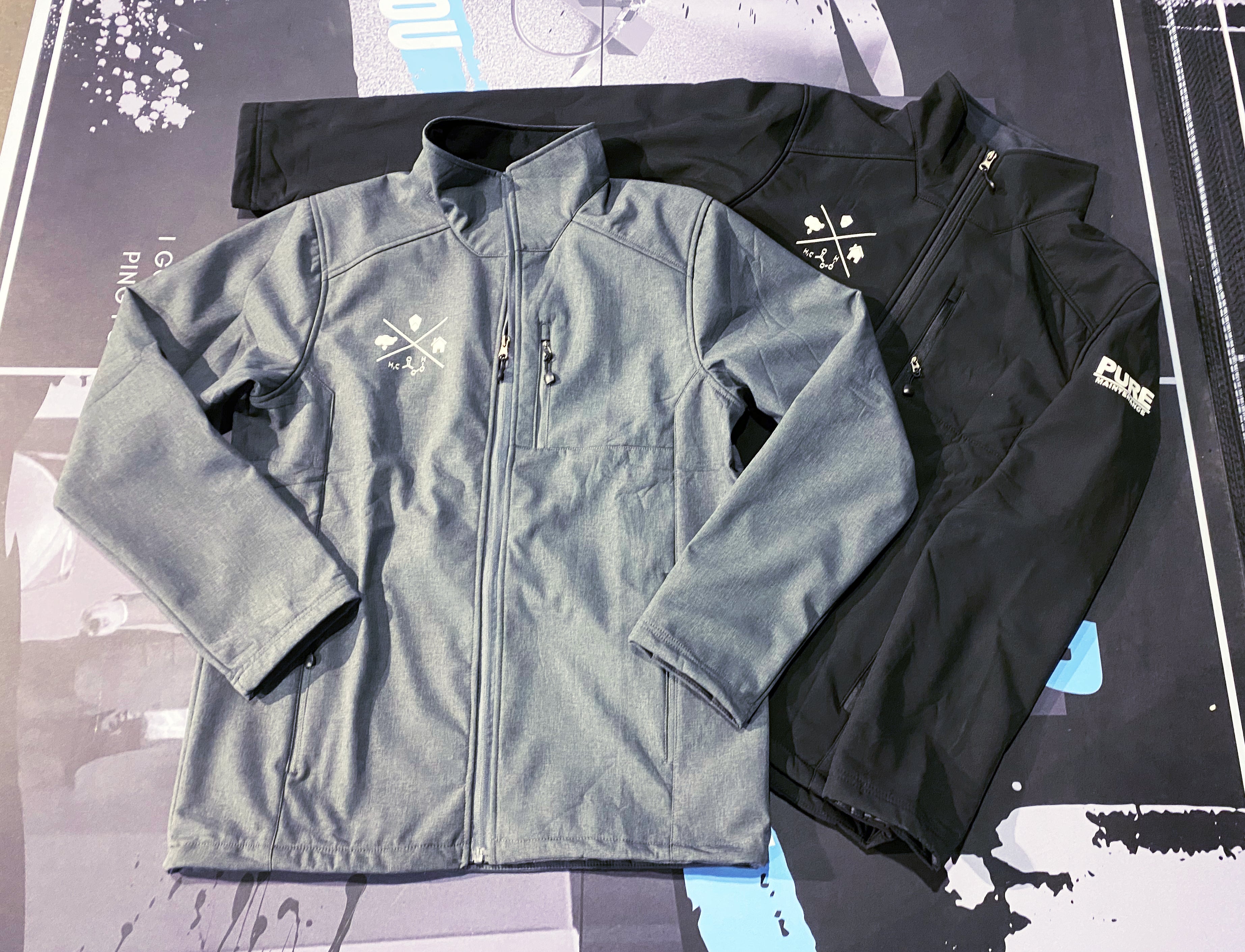 UNISEX MID-WEIGHT JACKET, LICENCEES ONLY- Universal logo with optional PM arm logo