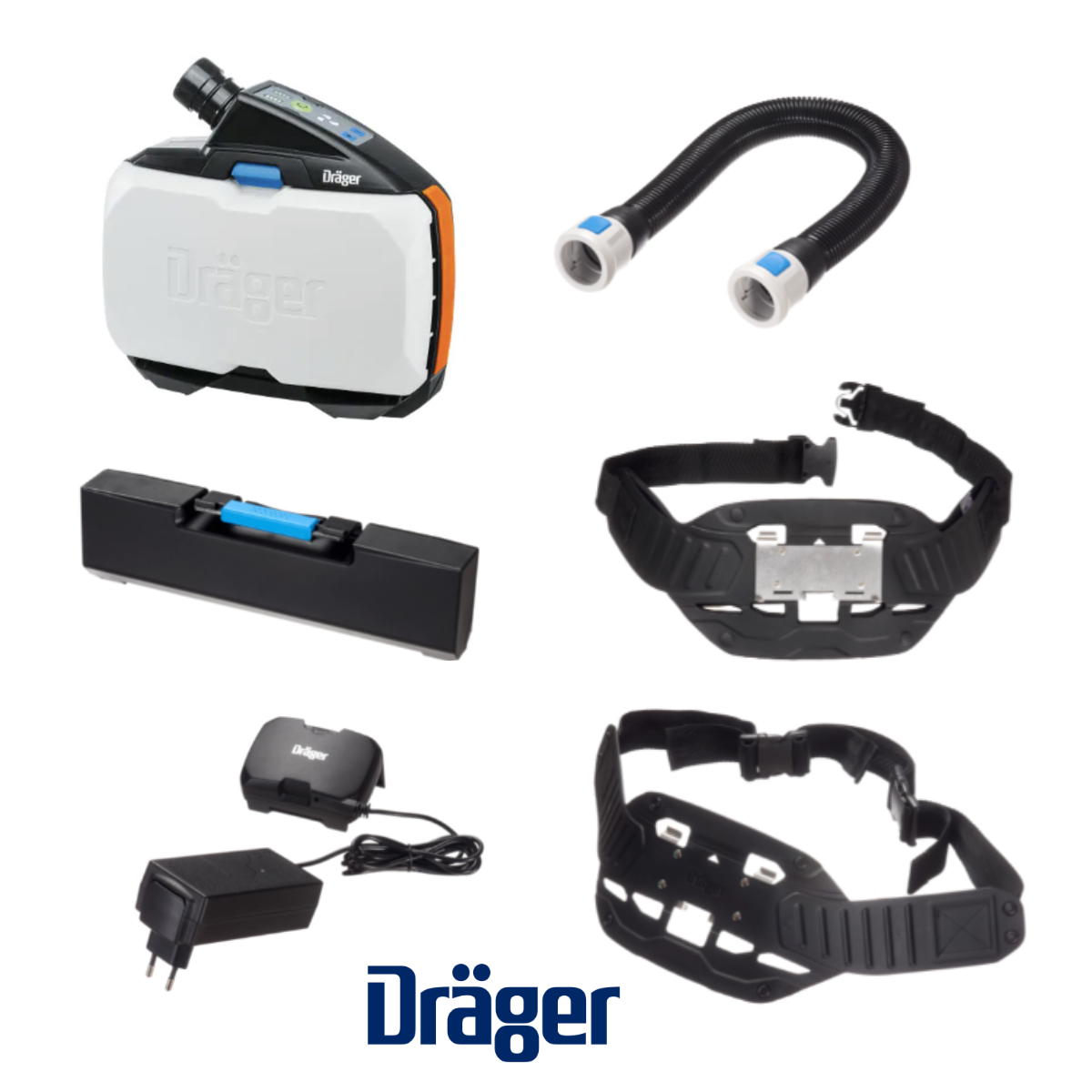The Dräger X-plore® 8000,  Powered Air Purifying Respirator