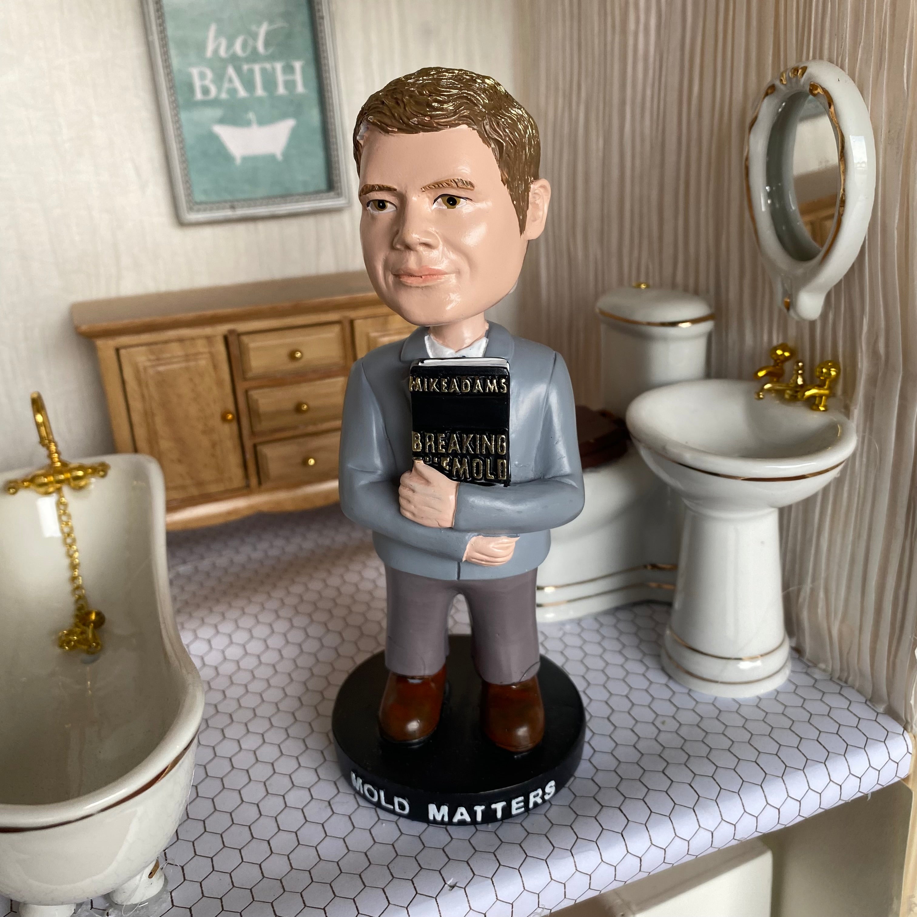 PM Mold Matters T-shirt and Bobble Heads
