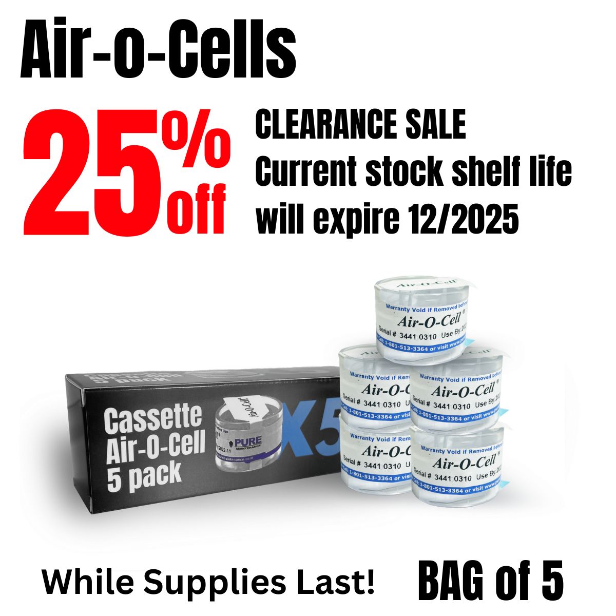 Air Quality Cassette (5 PACK)