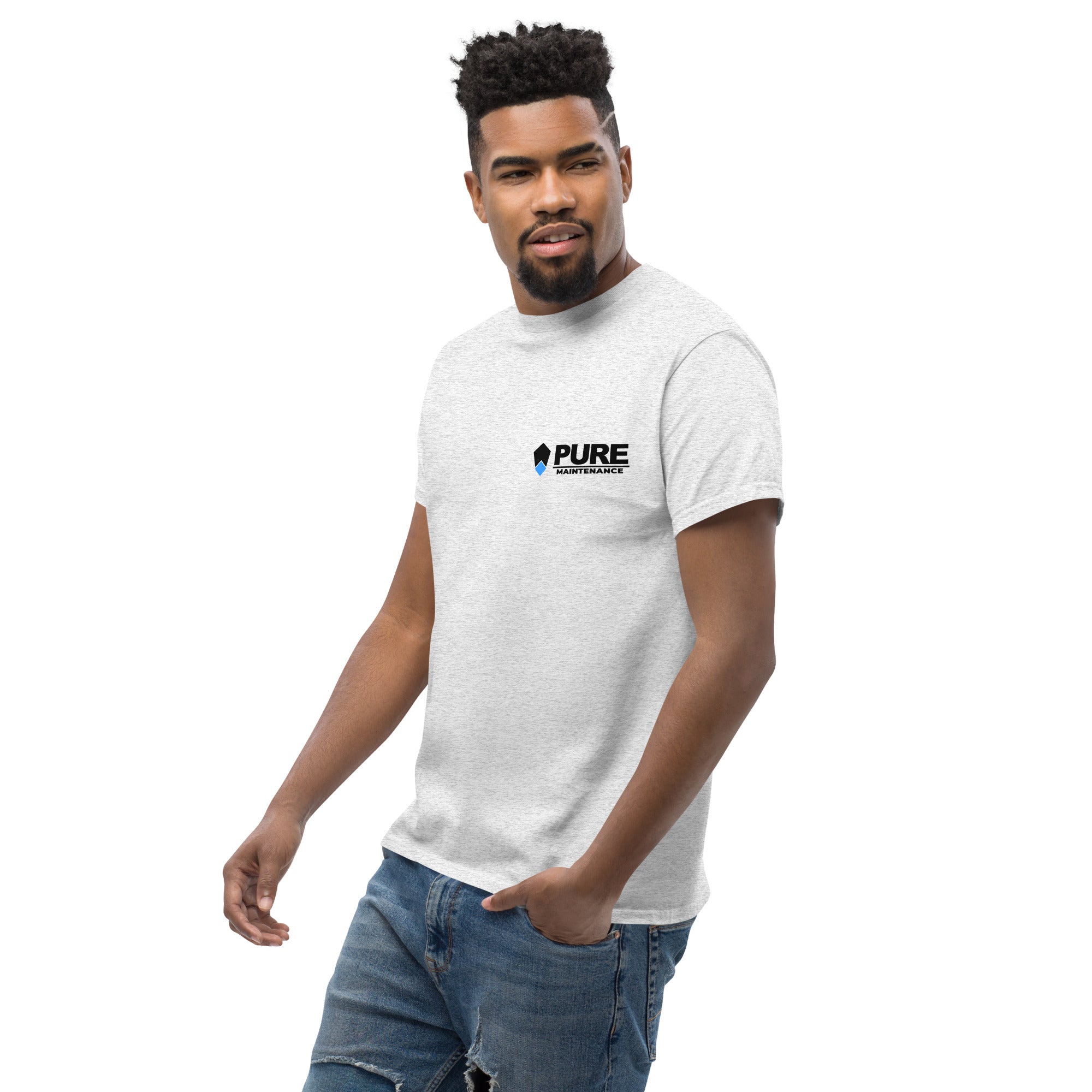 Men's classic tee Classic PM logo 6 Colors