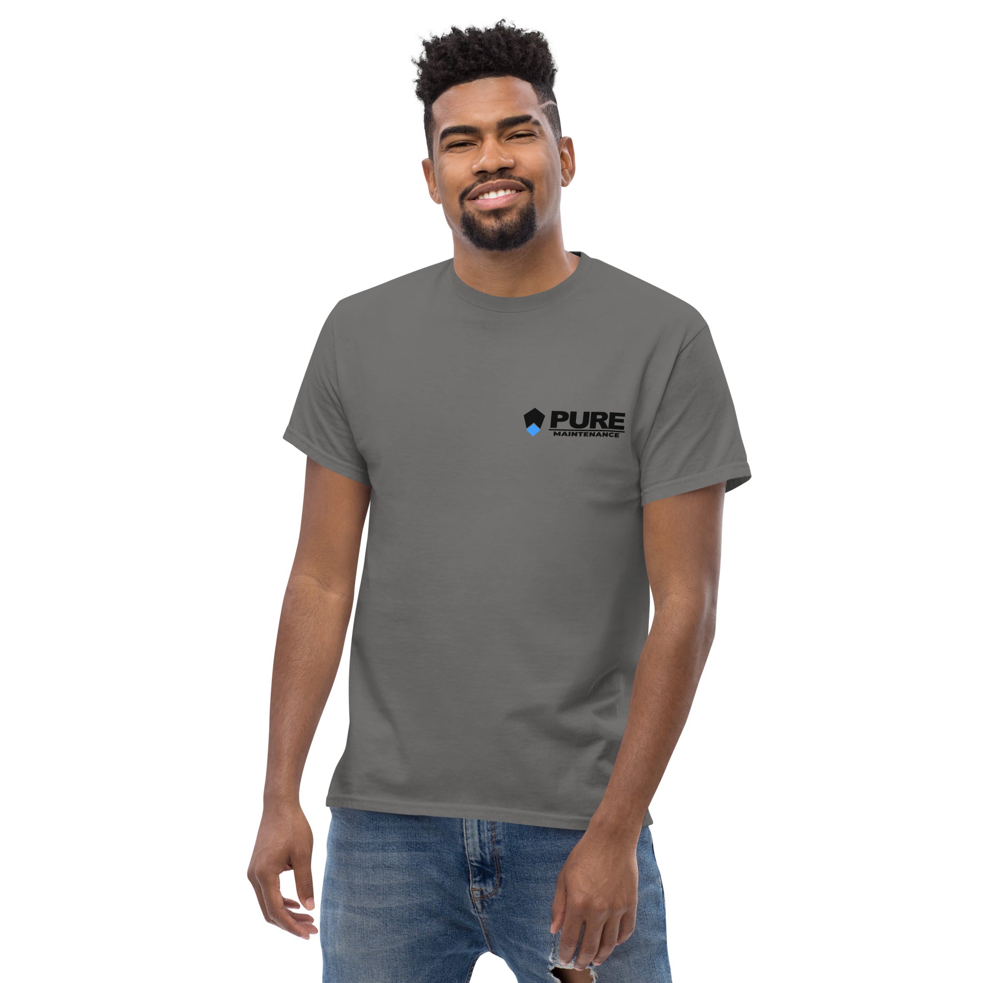 Men's classic tee Classic PM logo 6 Colors