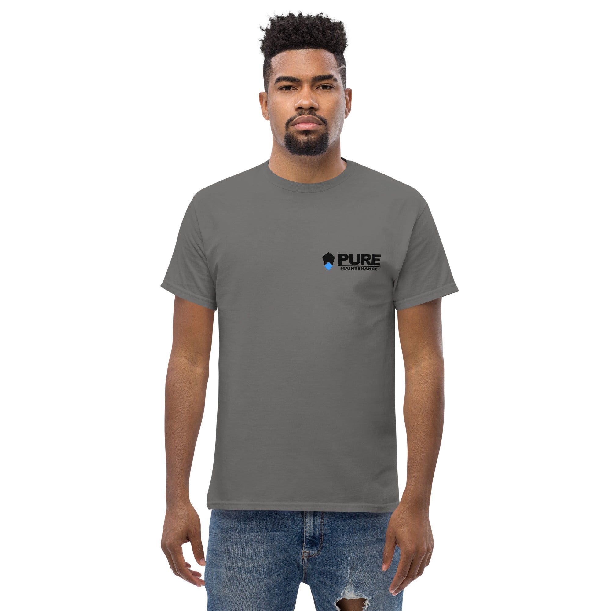 Men's classic tee Classic PM logo 6 Colors