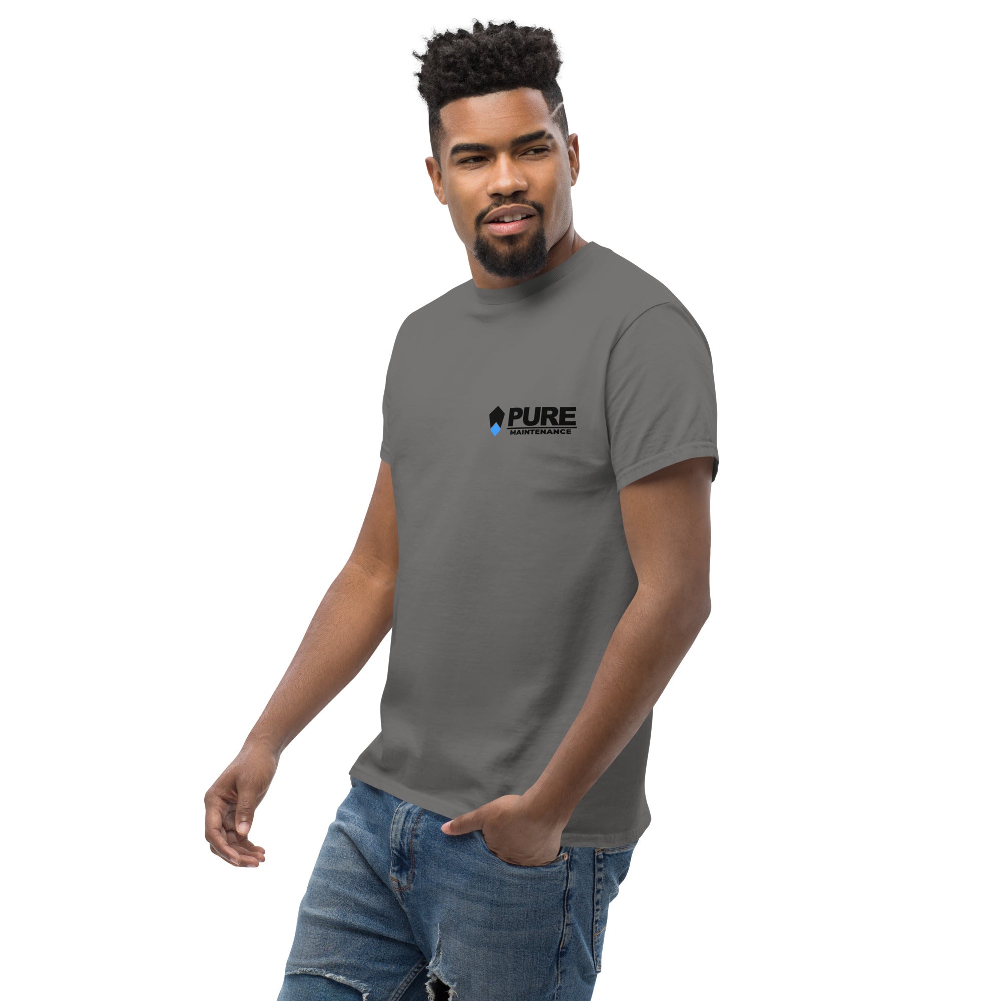 Men's classic tee Classic PM logo 6 Colors