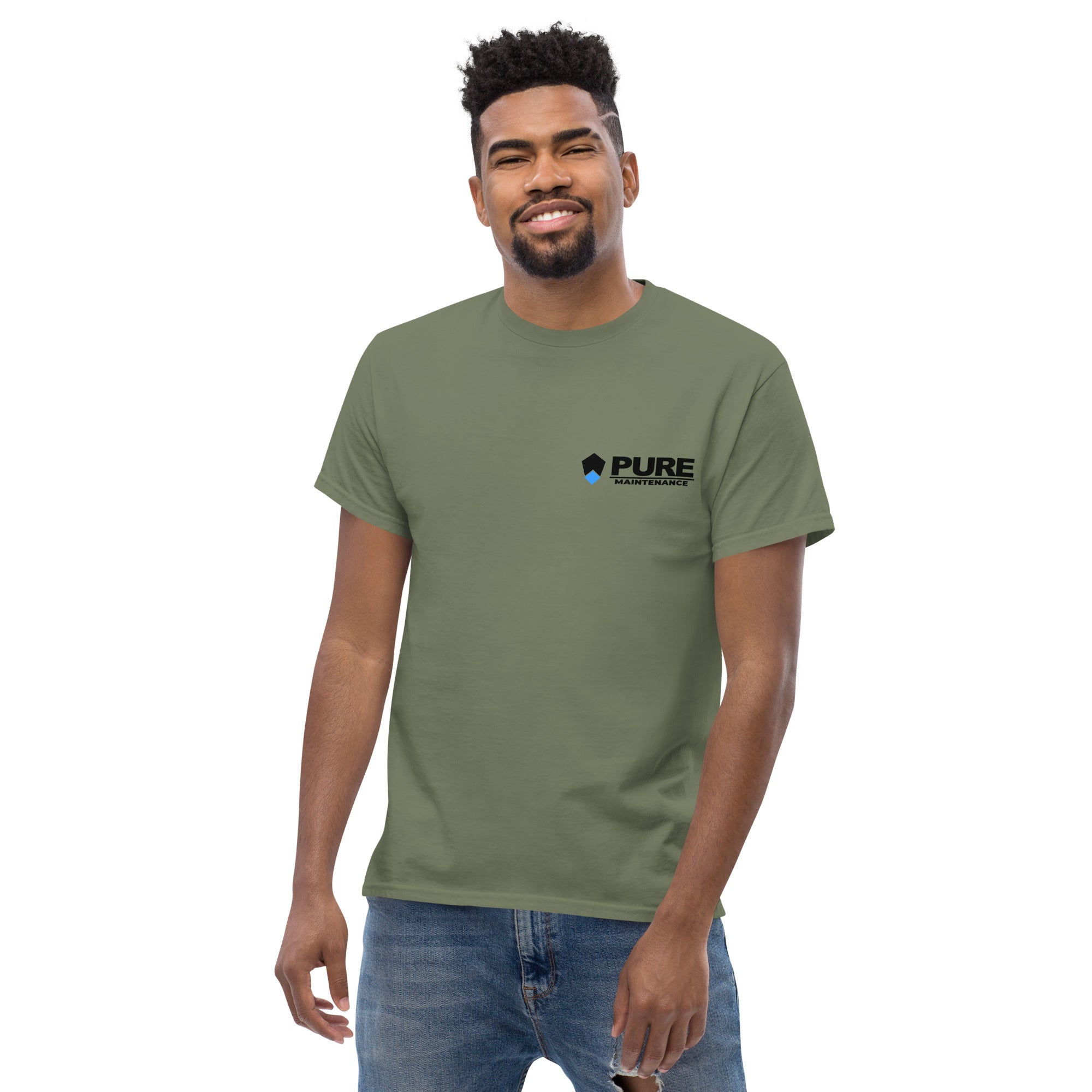 Men's classic tee Classic PM logo 6 Colors