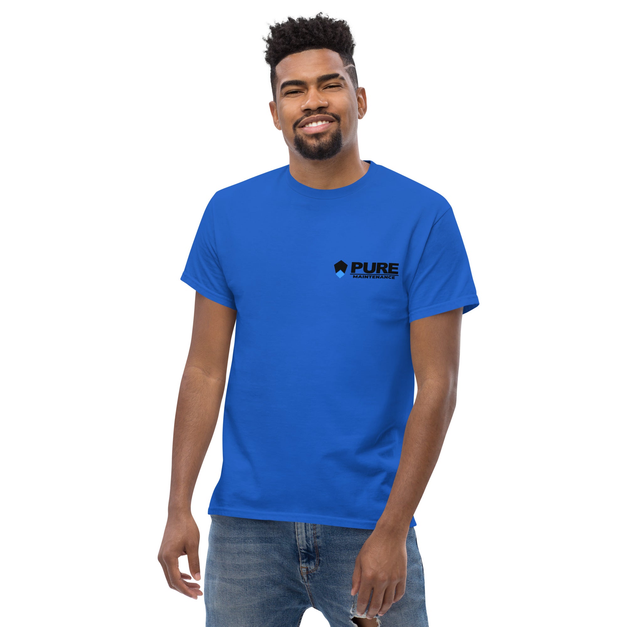 Men's classic tee Classic PM logo 6 Colors