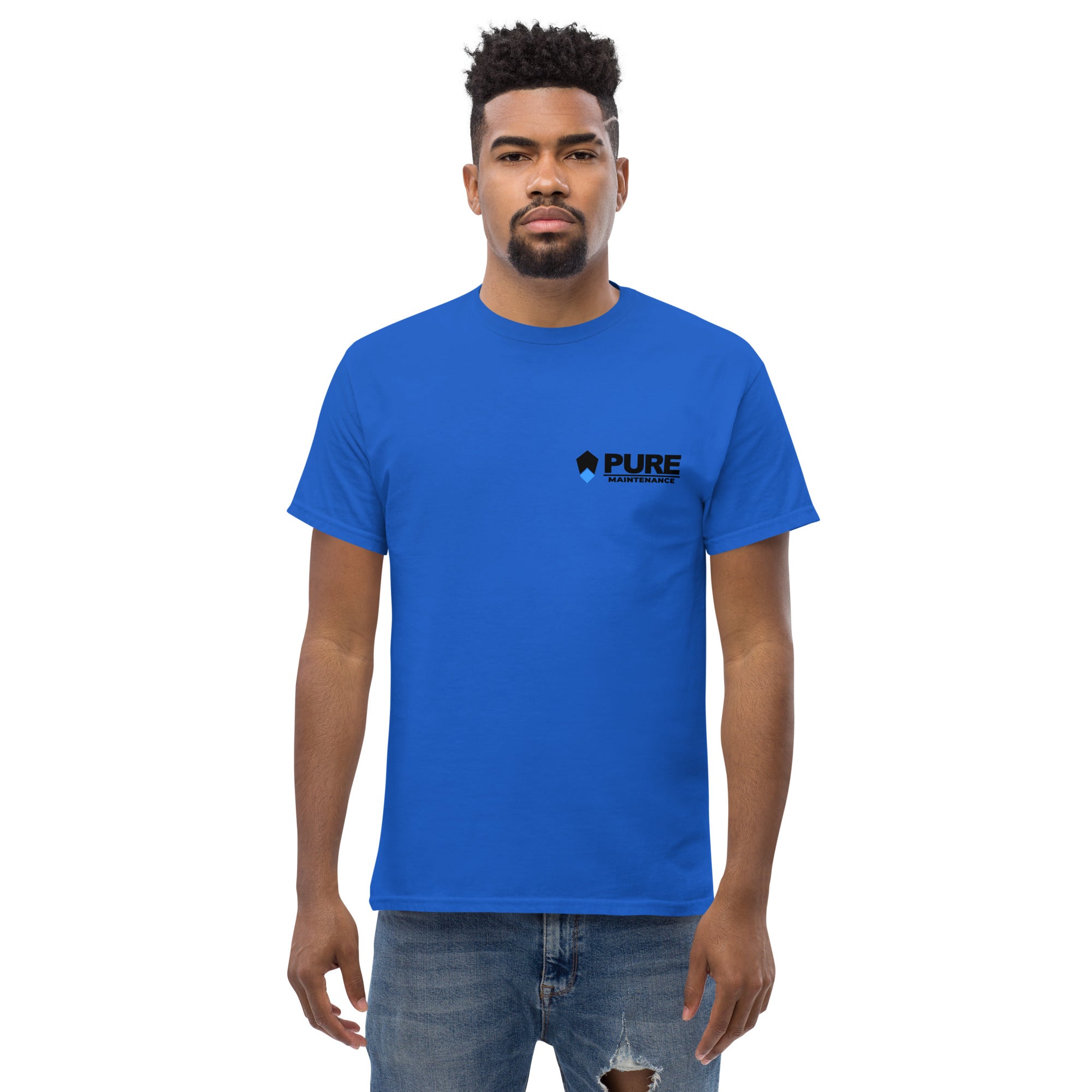 Men's classic tee Classic PM logo 6 Colors