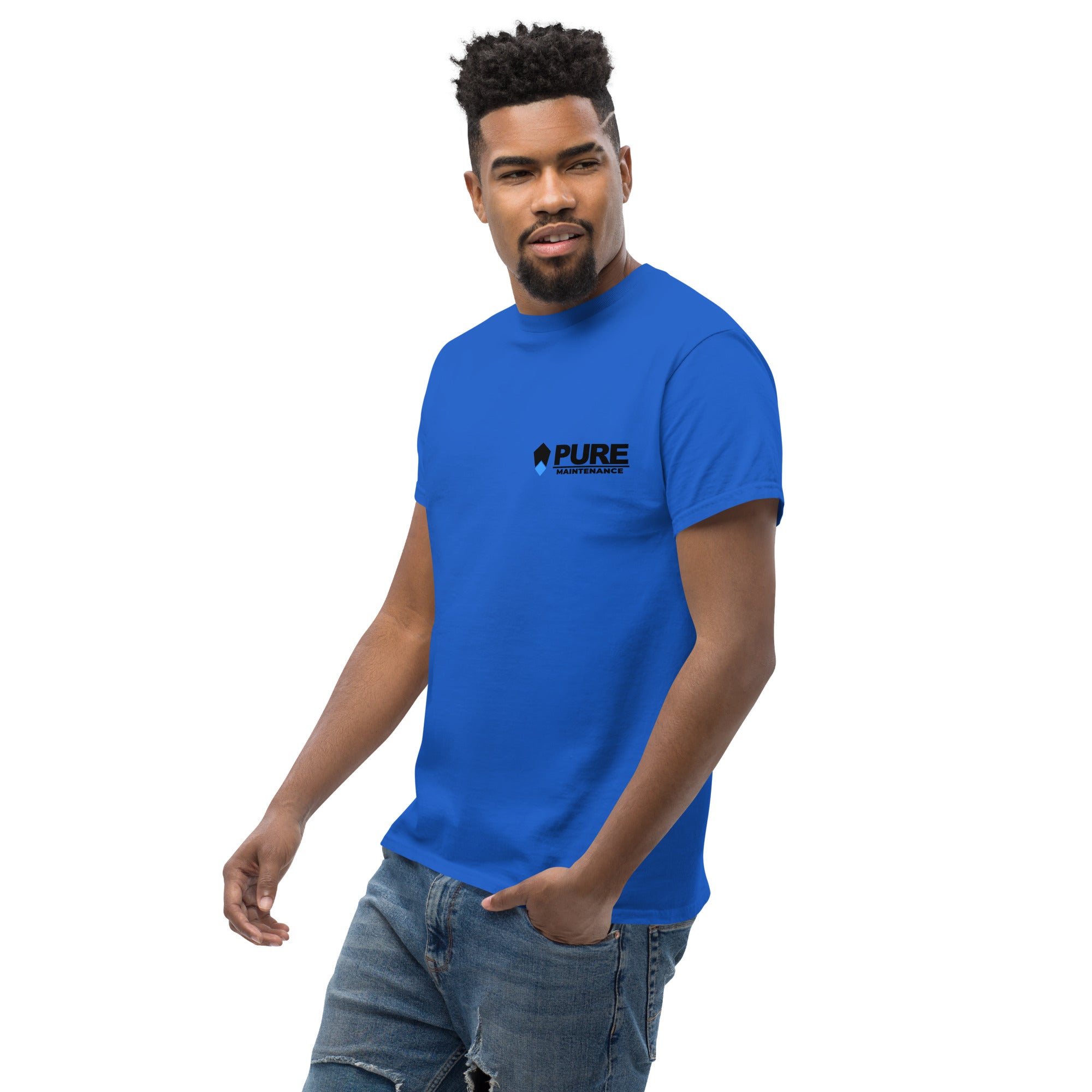 Men's classic tee Classic PM logo 6 Colors