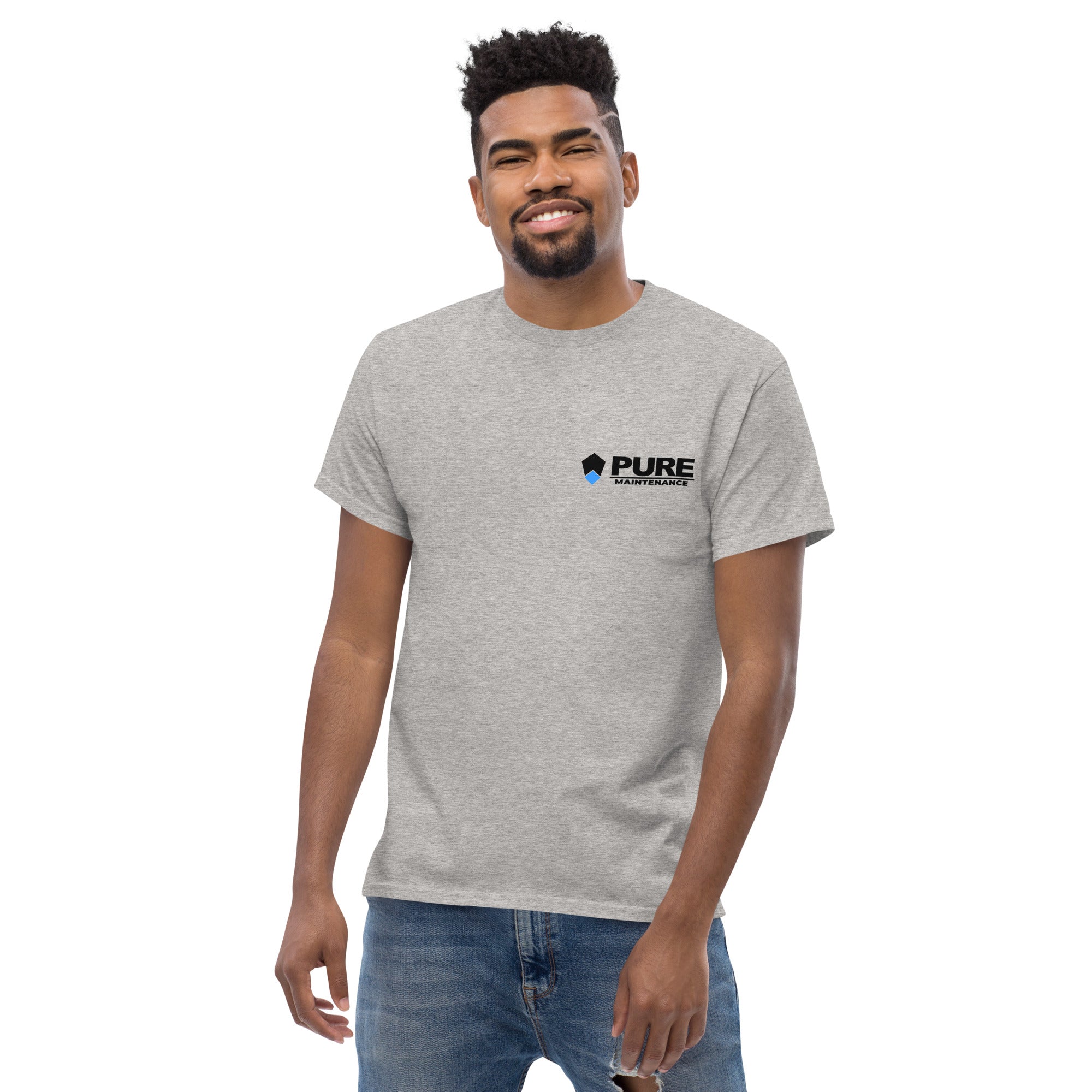 Men's classic tee Classic PM logo 6 Colors