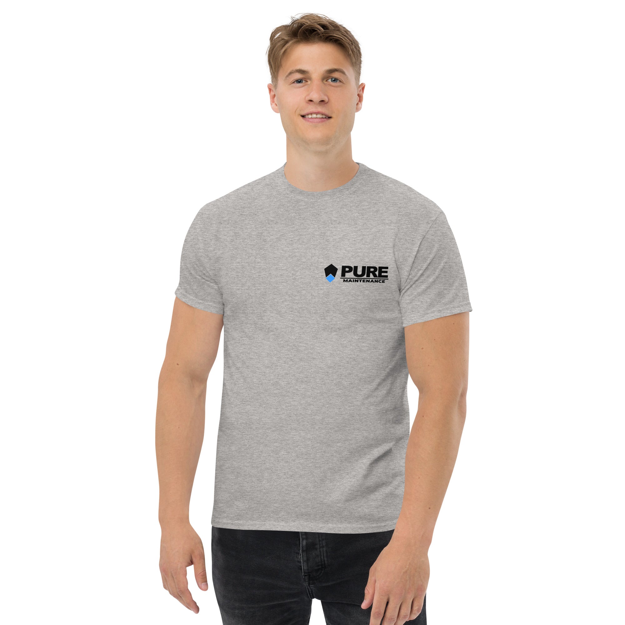 Men's classic tee Classic PM logo 6 Colors