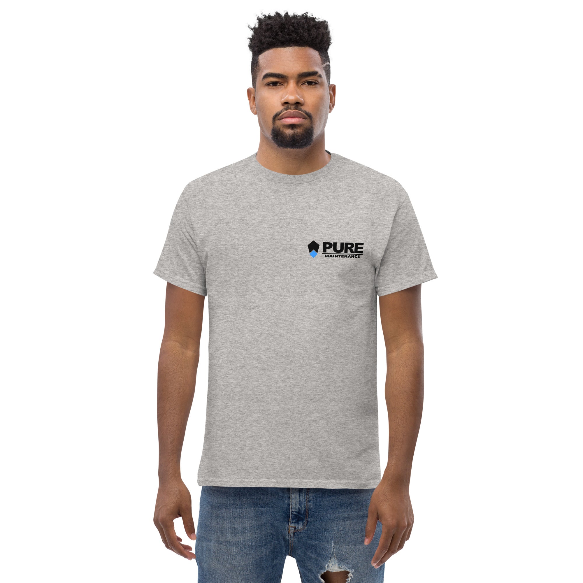 Men's classic tee Classic PM logo 6 Colors