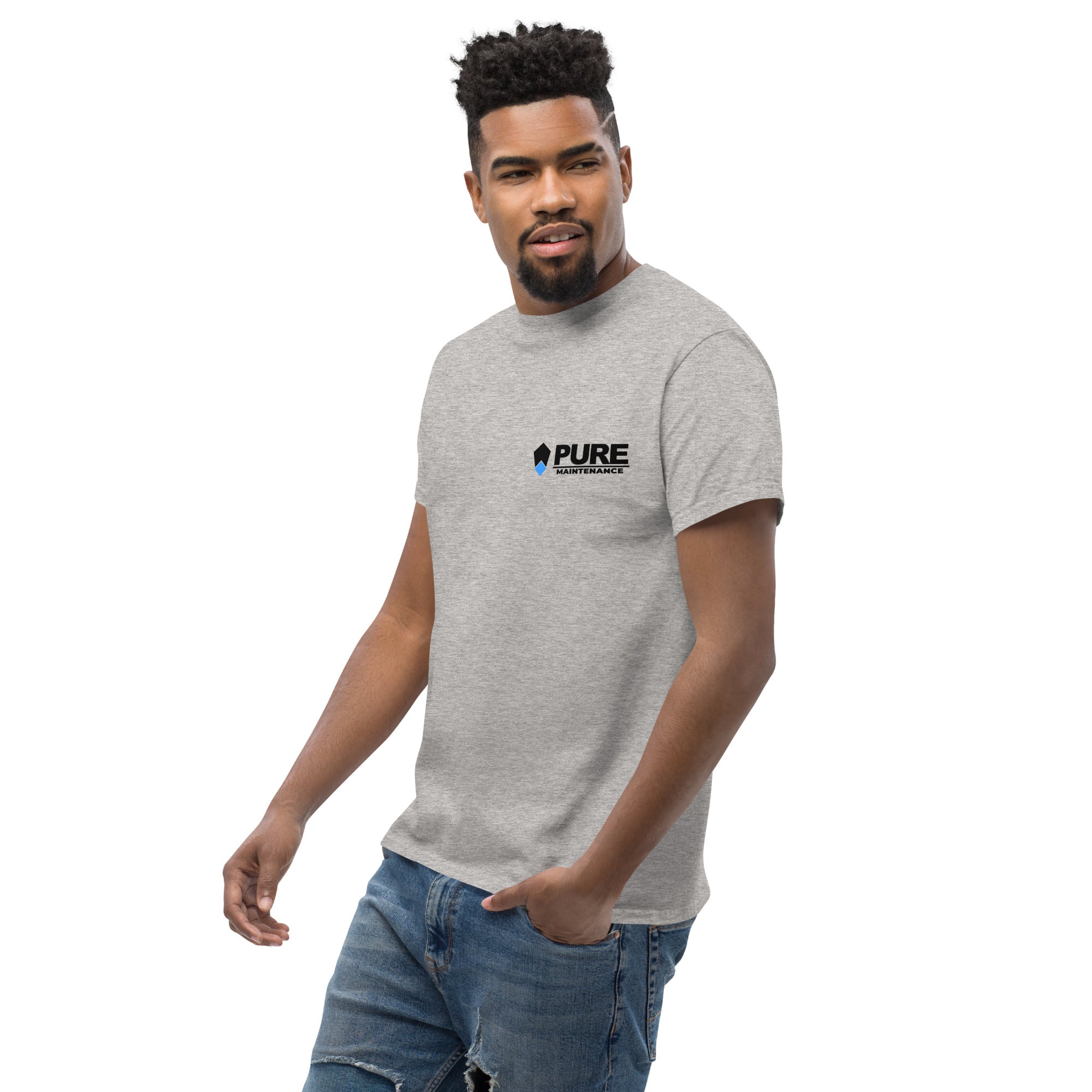 Men's classic tee Classic PM logo 6 Colors