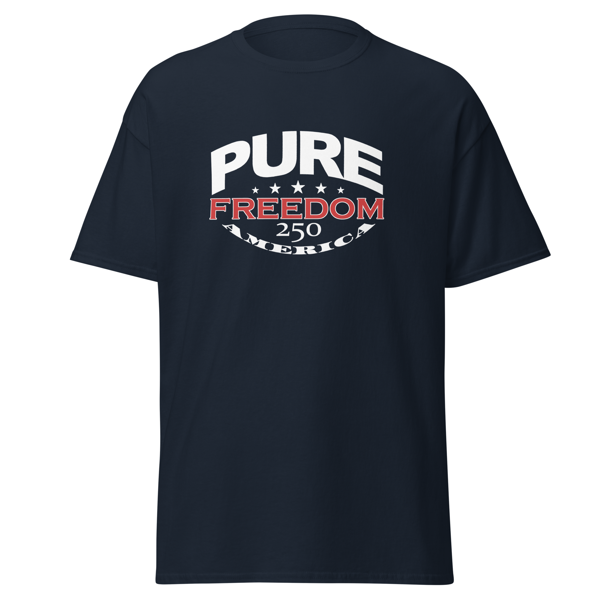 PURE 250 FREEDOM  Navy Blue Unisex classic tee